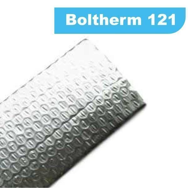 Manta de Bolha de Ar revestida a aluminio nas 2 faces Boltherm 121 - 50 m x 1,2 m x 5 mm