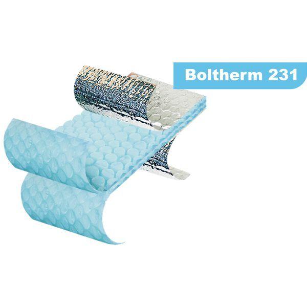 Manta de Bolhas de Ar revestida a alumínio nas 2 faces Boltherm 231 - 33,3 m x 1,2 m x 8 mm