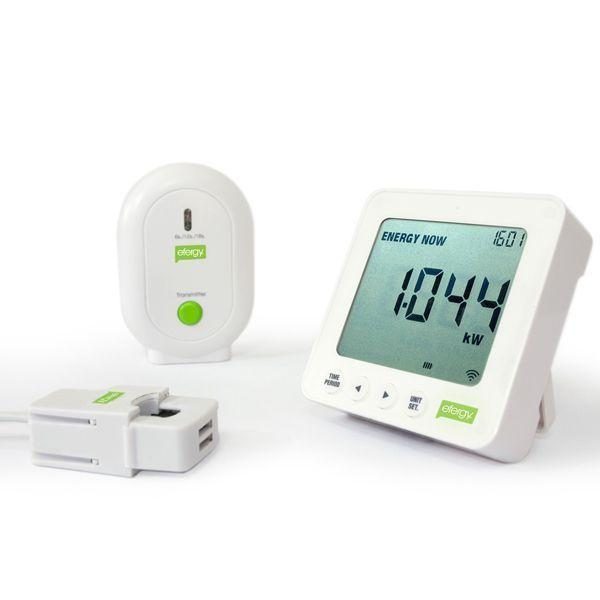 Kit monitor de consumo Efergy E2 Classic E2C-CT - 1 Monitor E2 + 1 Sensor CT (Tipo TI) + 1 Transmissor + 1 eLink (soft)