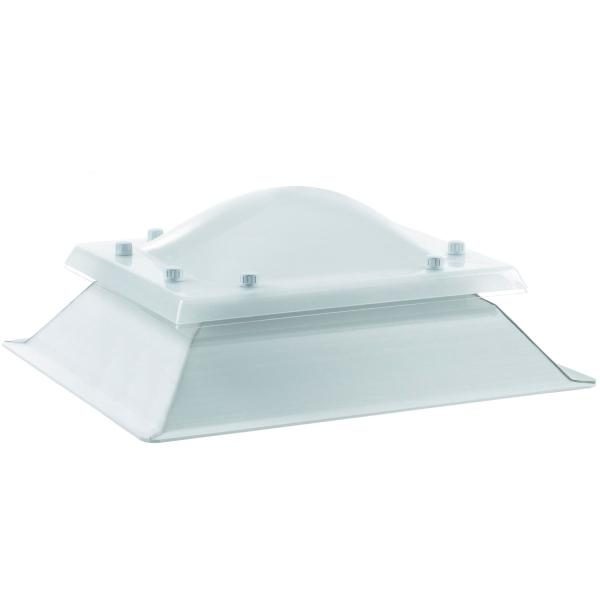 Claraboia quadrada fixa Maydisa Sunlight - 40 cm x 40 cm 