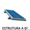 Estrutura em Alumínio para Painéis Fotovoltaicos - 1 painel vertical a 0º
