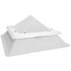Claraboia piramidal fixa Maydisa Sunlight - 60 cm x 60 cm