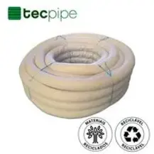 Tubo Drenagem Corrugado Geodreno c/Geotêxtil TECpipe Geo Construção Civil e Agrícola União Incluída