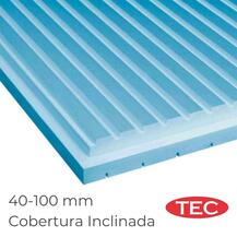 XPS Poliestireno Extrudido Canelado Isolamento Térmico RoofTEC PT Cobertura Inclinada