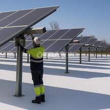 Geomembrana de Polietileno de Alta Densidade Alvatech 5002 Branca Alta Reflexão Campos Fotovoltaicos