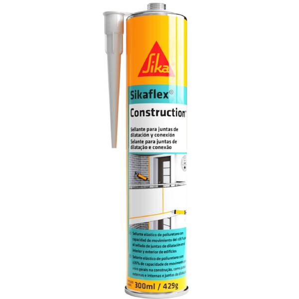 Selante Elástico Sika Sikaflex Construction+ - Branco - Cartucho 300 ML