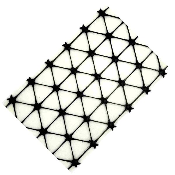 Geogrelha Tensar Triaxial TX com Geotêxtil - TriAx TX130S-GD - 50 x 4 m