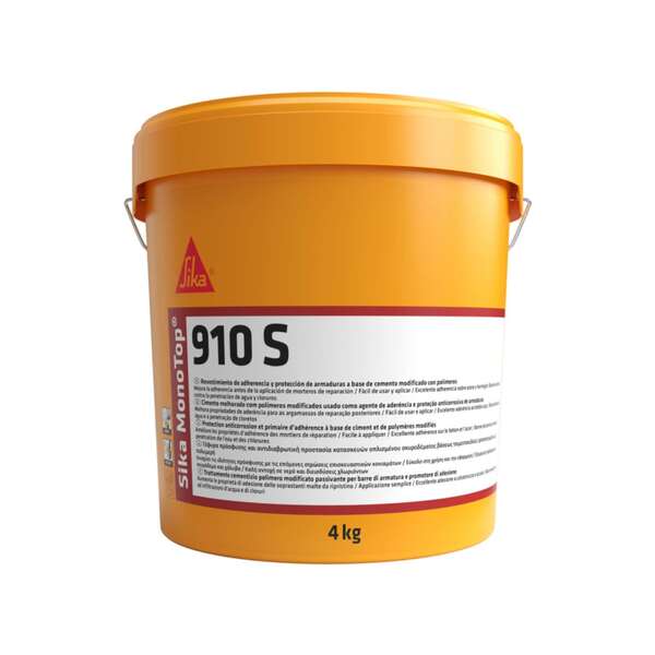 Argamassa de Reparação Sika MonoTop 910 S - Cinza - 4 kg