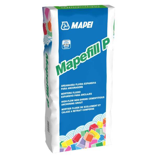 Argamassa Fluida Expansiva para Ancoragens Mapei Mapefill P - Cinza - 25 kg