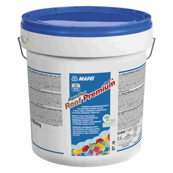 Tela Líquida Impermeabilizante Mapei Aquaflex Roof Premium - Branco - 20 KG
