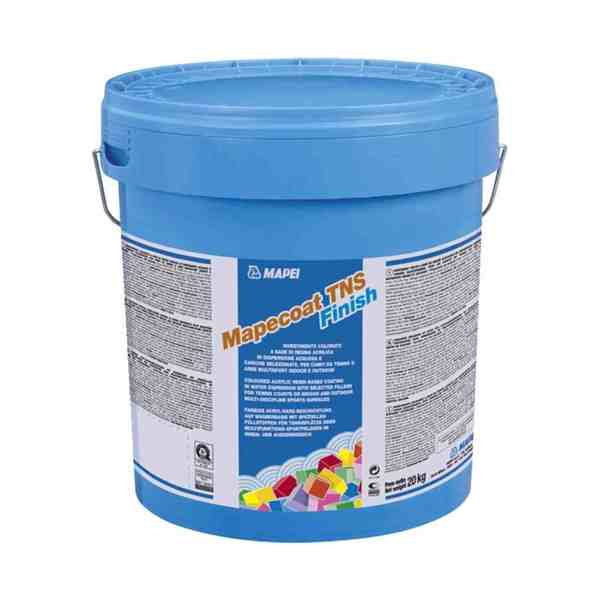 Revestimento Colorido Mapei Mapecoat TNS Finish 4 para Campos de Ténis e Áreas de Multidesporto - 0 Branco - 20 Kg