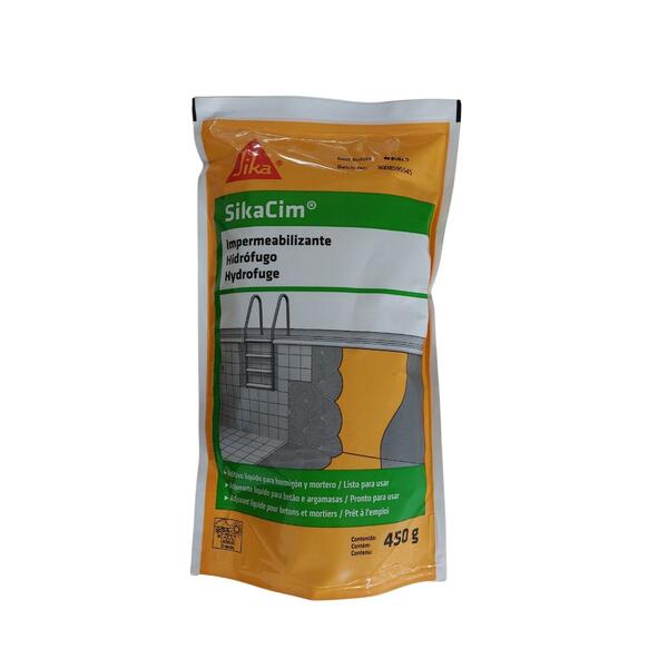 Adjuvante Líquido Sika SikaCim Hidrófugo - Bolsa 0,45 l