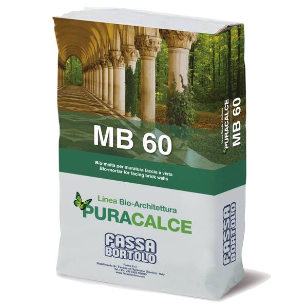 Argamassa para Tijolo Face à Vista Fassa MB 60 - Branco - Saco 25 Kg