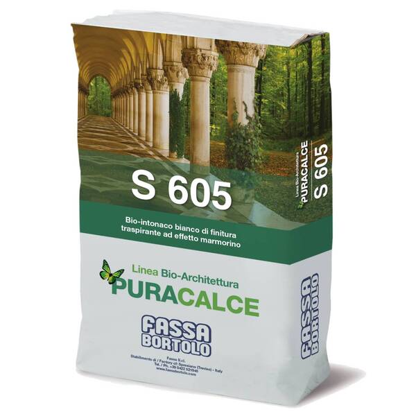 Bio-Reboco de Acabamento Fassa S 605 - Saco - 25 kg