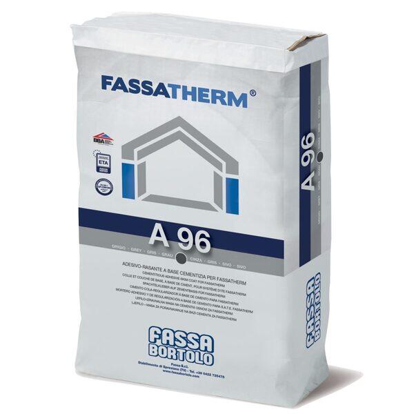 Cola-Regularizador Fassa Fassatherm A96 - Cinza – 25 kg (1066)