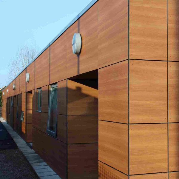 Painel Fenólico Trespa Meteon Wood Satin Standart - SS - 3050 x 1530 x 6 mm - Cor NW04