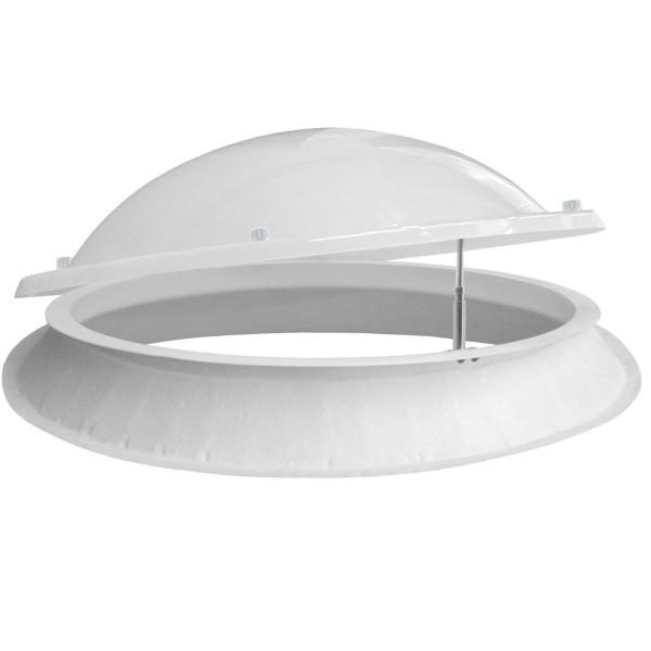 Claraboia circular de abertura por parafuso dupla Maydisa Sunlight - Ø 60 cm