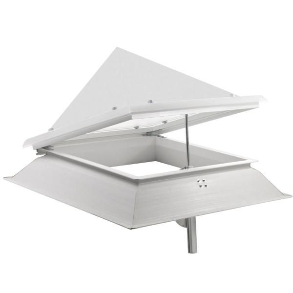 Claraboia piramidal de abertura elétrica Maydisa Sunlight - 60 cm x 60 cm