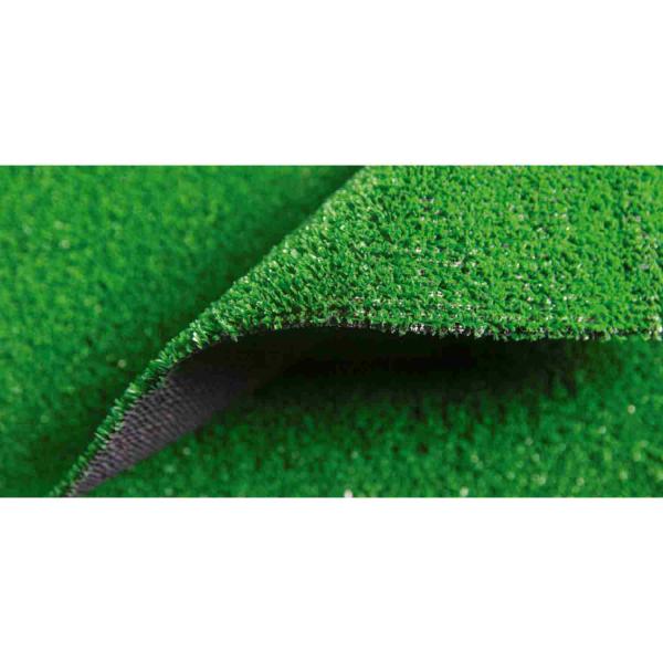 Relva sintética rapada - Verde – 1 m x 50 m x 8 mm