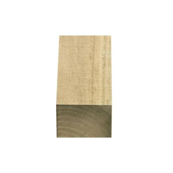 Barrote em madeira pinho Pirinéus tratada - 50 mm x 100 mm x 3 m (200 unidades)