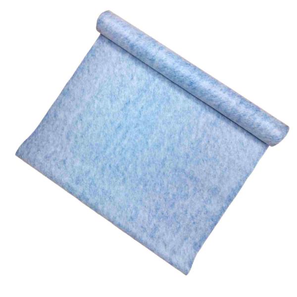 Tela Impermeabilizante Baixa Espessura Parede e Pavimento Polipropileno e Polietileno 275gr/m2 Azul - Azul (275 gr) - 1 x 5 m