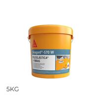 Revestimento Impermeável Sika Sikagard 570 W Pele Elástica + Fibras