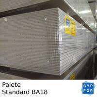 Placa de Gesso Cartonado Gypfor Standard BA18