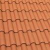 Telha Cerâmica LUSA MG Plus Natural Telhado Inclinado Cobertura Tradicional 35 Anos Garantia - 442x262MM - Natural - Palete Não Incluída