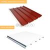 Painel Sandwich Cobertura Telhados Isolamento Térmico 5 Ondas Vermelho RAL3009 30MM ECO - Largura 1 M x Comprimento à Medida