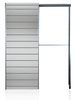 Caixilho Cassete para Porta de Correr para Parede de Gesso Cartonado Eurocassonetto - 60 cm x 2 m
