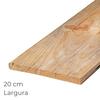 Solho Tosco Cofragem Pinho 2500x25 mm 20 cm Largura Madeira Cofragem Cimento Estrutura Pilares - C: 2,5 m | E: 25 mm | L: 20 cm - Pinho